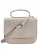 Seidenfelt SFM227 Crossbag - Umhängetasche 16 cm (powder taupe/silver) in cream/silver