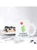 Mr. & Mrs. Panda Teetasse Schildkröte Luftballon mit Spruch in Transparent