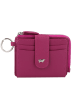 Braun Büffel Joy Kreditkartenetui RFID Schutz Leder 11 cm in purple plum