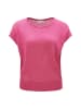 OPUS Rundhals T-Shirt für Damen in Rosa