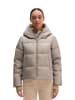 Marc O'Polo Puffer-Daunenjacke mit Kapuze regular in Earthy Taupe