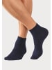Bench Kurzsocken in marine, jeansblau meliert, hellblau meliert