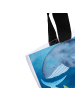 Mr. & Mrs. Panda Shopper Tasche Walfisch Thunfisch Design mit Sp... in Weiß