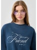 QS Sweatshirt  in  58D2_tiefblau