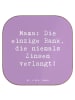 Mr. & Mrs. Panda Glasuntersetzer Spruch Mutter Bank mit Spruch in Lavendeltraum