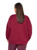 Studio Untold Sweatshirt in weinrot