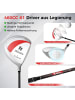 COSTWAY komplettes Damen Golfschläger Set in Rot