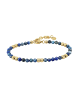 Adeliás Damen Armband aus Edelstahl 17 cm in gold