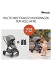 Hauck Buggy Move N Care 2in1 Travel Set - Dark in gray