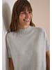Cecil Strickpullover mit Turtle Neck und Dolmanärmeln in Light Grey Melange