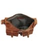 SPIKES & SPARROW Umhängetasche echt Leder in cognac