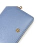 Esquire Alexandria Geldbörse RFID Schutz Leder 13 cm in hellblau