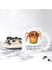 Mr. & Mrs. Panda Kaffeebecher Spinne Agathe Sandwich mit Spruch in Transparent