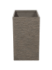 Beliani Outdoor Blumentopf EDESSA in Braun - (W) 80 x (H) 56 x (L) 34 cm