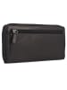 Greenburry Pure Black Geldbörse RFID Schutz Leder 19.5 cm black
