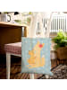 Mr. & Mrs. Panda Shopping Bag Fuchs Mama ohne Spruch in Blau Pastell