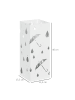 HOMCOM Schirmhalter-15,5L x 15,5B x 40H cm-Weiß
