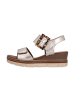 remonte Artigo Leder Keilsandalen Grau