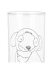 Mr. & Mrs. Panda Lieblingsglas Hund Entspannen ohne Spruch in Transparent