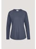 Hessnatur Longsleeve in mitternachtsblau