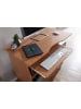 KADIMA DESIGN Laptoptisch Computertisch: 3D-Ecken, Stauraum, 90x66x50 cm, Rollen in Beige