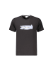 Pepe Jeans Schwarzes Baumwoll-T-Shirt