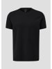QS T-Shirt in 9999_schwarz