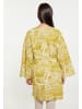 Albee Women Kimono in Gelb Wollweiss