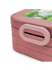 Mr. & Mrs. Panda Bento Box Einhorn Regenbogen Design ohne Spruch in Rot Pastell
