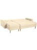 58 aufm Kessel FUNKTIONSSOFA mit Hocker Kattie Flachgewebe beige