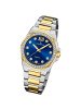 Candino Analog-Armbanduhr Candino Elegance silber, gold mittel (ca. 34mm)