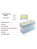 Matratzen Perfekt Federkern-Matratze  Quarz in Weiß
