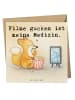 Mr. & Mrs. Panda Deluxe Karte Fuchs Filme gucken Design mit Spruch in Weiß