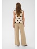 CULTURE Bluse ärmellos CUtika Relaxed fit in Whitecap/Black Dot