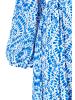 IZIA Damen Maxikleid Mit Print in Blau