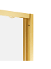 Beliani Duschtür YAURI in Gold - (W) 120 x (H) 190 cm
