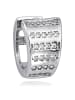 BALIA Silber 925 Damen Creolen Lines Ohrring ca. 0,9cm