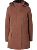 Jack Wolfskin Halbmantel, Parka MADISON AVENUE COAT in Braun