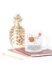 Mr. & Mrs. Panda Glas Spinne Agathe Motivation mit Spruch in Transparent