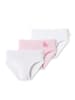 Schiesser Slip Kids Girls Feinripp Organic Cotton in Weiß / Rosa