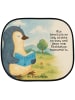 Mr. & Mrs. Panda Sonnenschutz Auto Pinguin Buch Design mit Spruch in Weiß