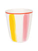 Blond Amsterdam Becher Streifen PY in Rosa - 350 ml
