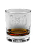 Mr. & Mrs. Panda Whisky Glas Igel Seilhüpfen mit Spruch in Transparent
