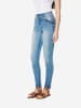 KOROSHI Denim-korsage-slim pushup jeans in blau