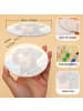 ARTNANAS PVC-Untersetzer Malen nach Zahlen 6er Set-"Treue Seele"