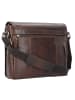Leonhard Heyden Roma Messenger Leder 31 cm Laptopfach braun