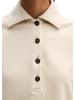 Marc O'Polo Polo-Sweatshirt oversize in Linen Beige