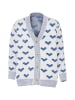 Poomi Damen Strickjacke in Blau