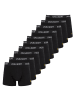 Lyle and Scott Boxershort 10er Pack in Schwarz