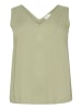 KAFFE curve Bluse ärmellos KCmille Regular fit in Oil Green